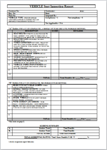 Vehicle Damage, Incident, Inspection and Maintenance Reports | Word ...